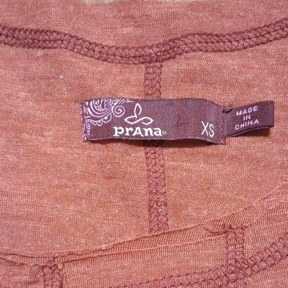 Prana Women's Long Sleeve Top in Rosewood - Picture 3 of 7